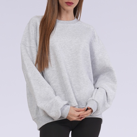Minark Women’s Oversized Sweatshirt. Long Sleeve Fall/Winter - Picture 4 of 4